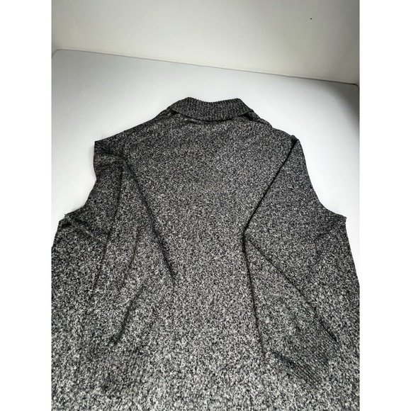 Goodfellow & Co. Men's Size 4 X B Tall Pullover Shawl Sweater Heathered Gray - Picture 9 of 11